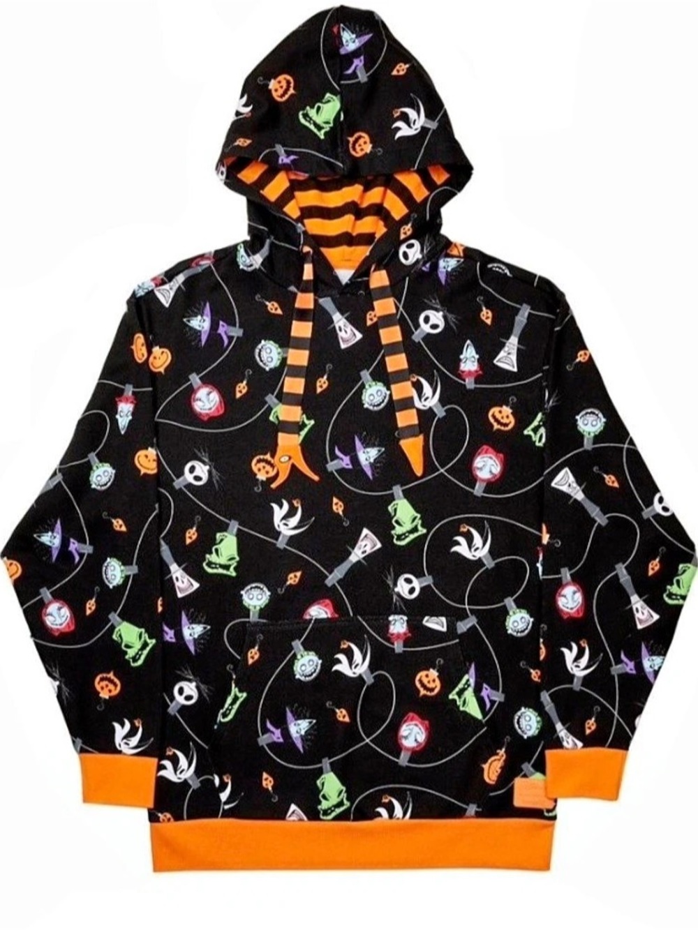 Loungefly The Nightmare Before Christmas Ornaments Unisex Hoodie